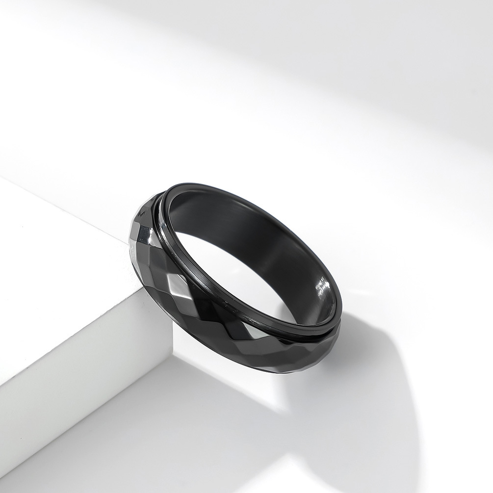 Men's Anti-pressure Stainless  - огляд і ціна Initial Ring Custom