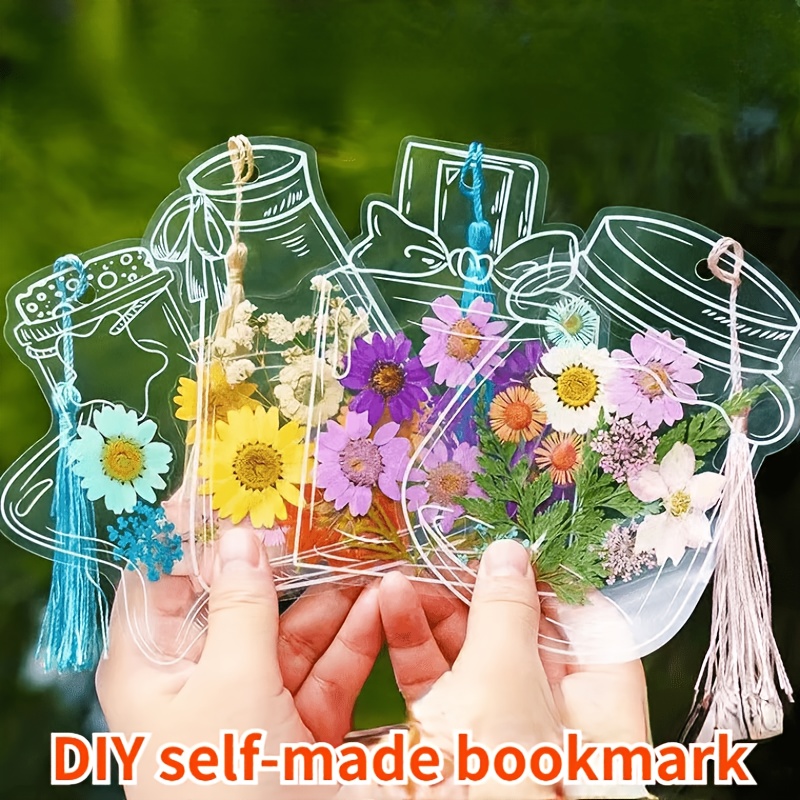 DIY Dried Flower Bookmarks, Tr - огляд і ціна Dried Flower Bookmark